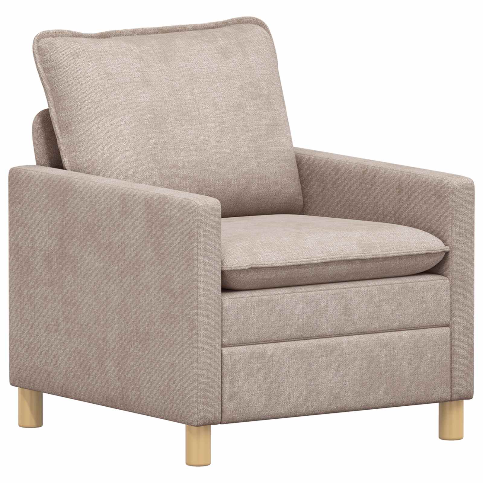 Bankstel 2 st Beige Polyester