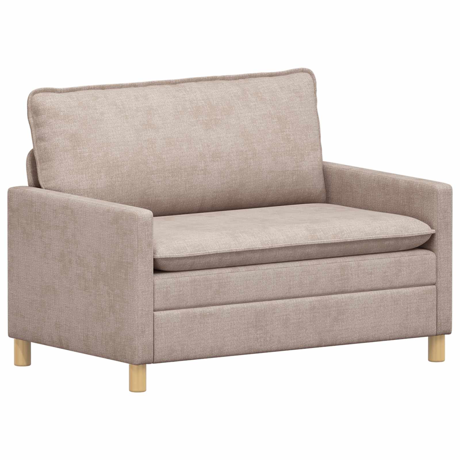 Bankstel 2 st Beige Polyester