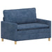 Bankstel 2 st Blauw Polyester