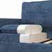 Bankstel 2 st Blauw Polyester