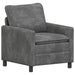 Bankstel 2 st Lichtgrijs Polyester
