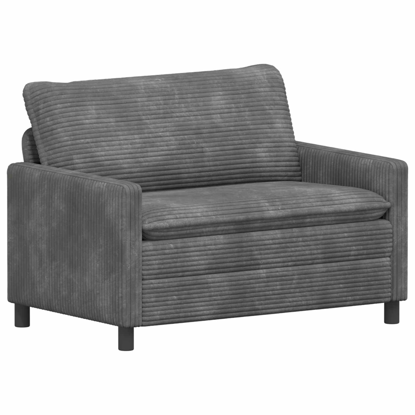 Bankstel 2 st Lichtgrijs Polyester