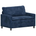 Bankstel 2 st Marineblauw Polyester