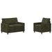 Bankstel 2 st Groen Polyester