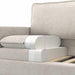 Bankstel 2 st Crèmekleurig Polyester