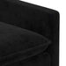 Bankstel 2 st Zwart Polyester