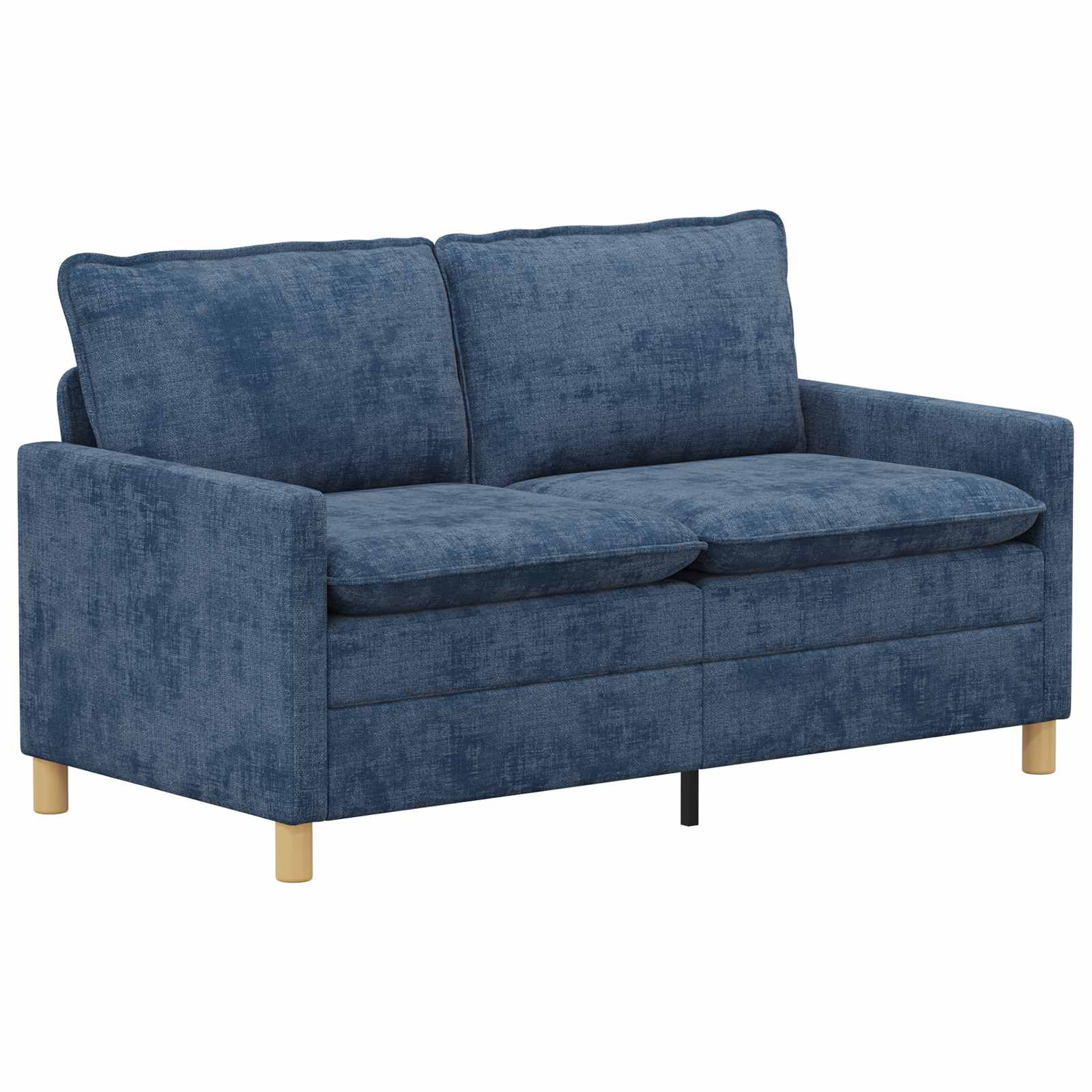 Bankstel 2 st Blauw Polyester