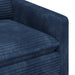 Bankstel 2 st Marineblauw Polyester