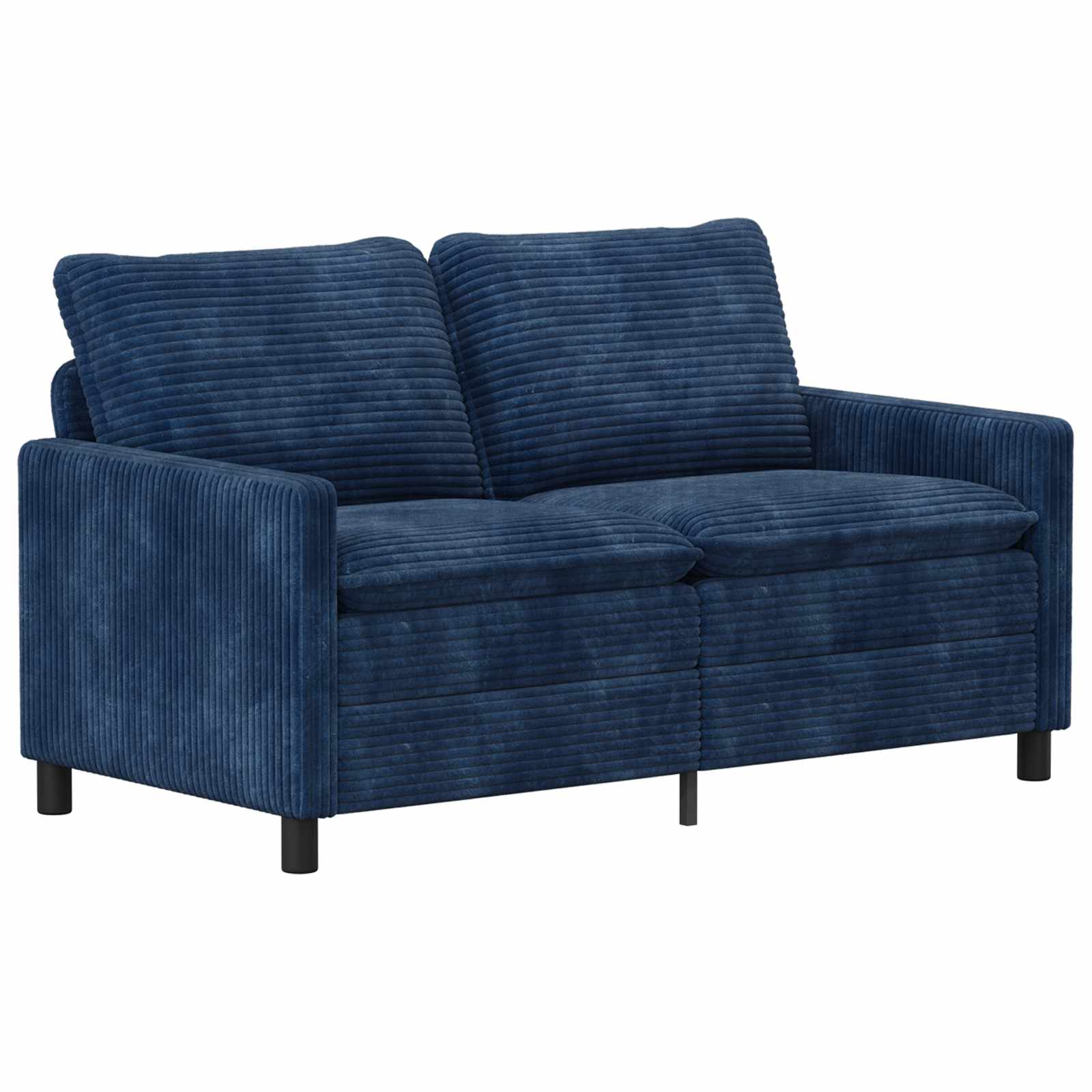 Bankstel 2 st Marineblauw Polyester