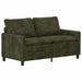 Bankstel 2 st Groen Polyester
