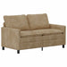 Bankstel 2 st Taupe Polyester