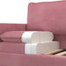 Bankstel 2 st Roze Fluweel