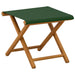Ligstoel 4 pcs 3 Positie massief eucalyptushout Groen