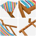 Ligstoel 2 pcs 3 Positie massief eucalyptushout Meerkleurig
