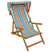 Ligstoel 2 pcs 3 Positie massief eucalyptushout Meerkleurig