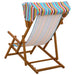 Ligstoel 2 pcs 3 Positie massief eucalyptushout Meerkleurig