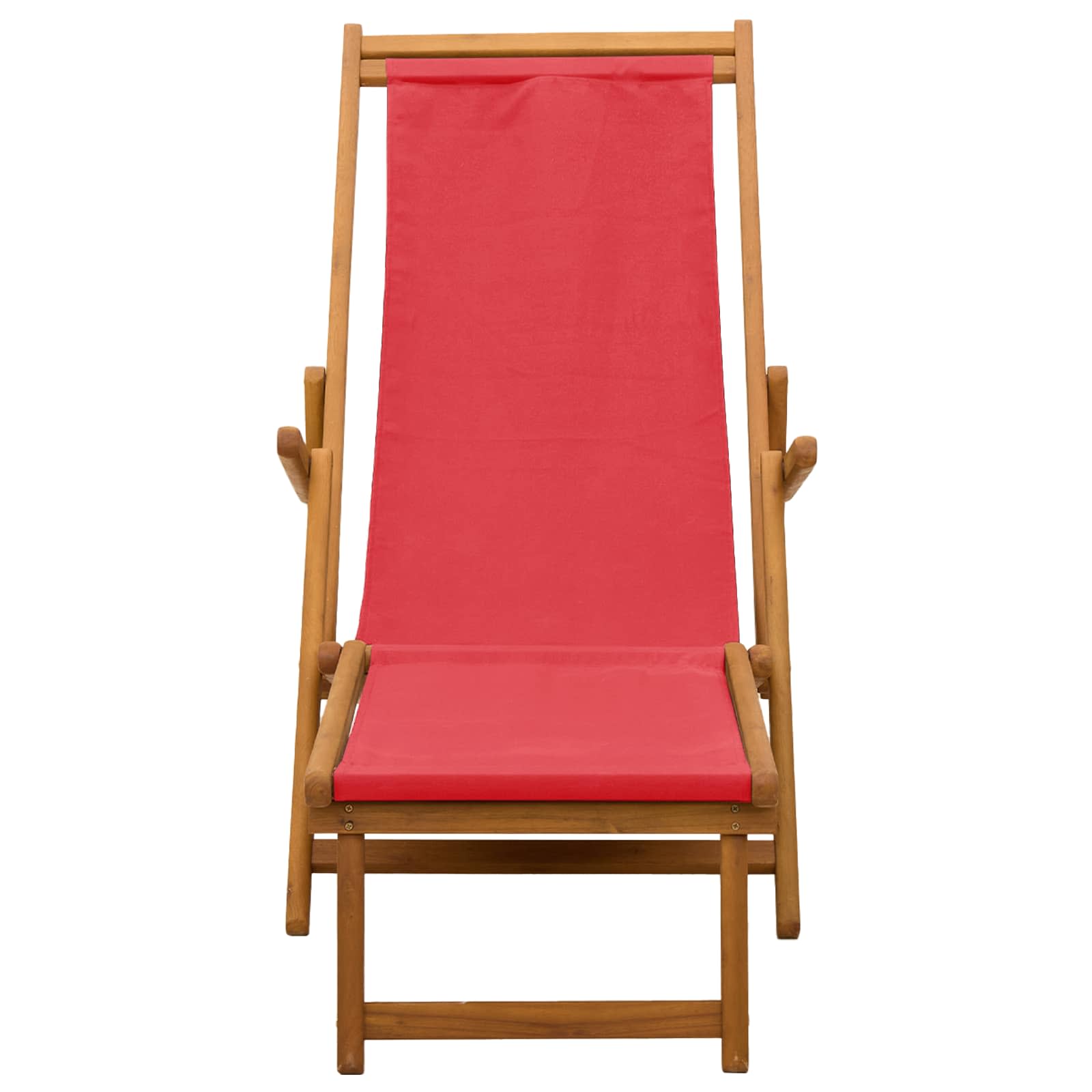 Opvouwbare zonnebed 2 pcs 3 Positie Massief Eucalyptus Hout