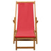 Opvouwbare zonnebed 2 pcs 3 Positie Massief Eucalyptus Hout