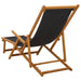 Opvouwbare zonnebed 2 pcs 3 Positie Massief Eucalyptus Hout