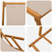 Opvouwbare zonnebed 2 pcs 3 Positie Massief Eucalyptus Hout