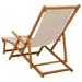 Opvouwbare zonnebed 2 pcs 3 Positie Massief Eucalyptus Hout
