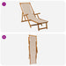 Opvouwbare zonnebed 2 pcs 3 Positie Massief Eucalyptus Hout