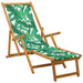 Opvouwbare zonnebed 2 pcs 3 Positie Massief Eucalyptus Hout