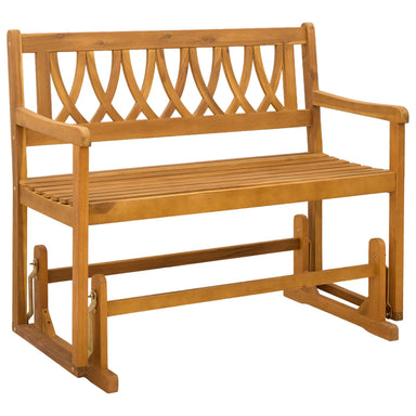 Tuin Glider Bank Naturel 110 x 59 x 97 cm Massief Acaciahout