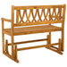 Tuin Glider Bank Naturel 110 x 59 x 97 cm Massief Acaciahout