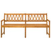 Tuinbank Naturel 180 x 55,5 x 90 cm Massief Acaciahout