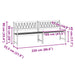 Tuinbank Naturel 220 x 55,5 x 90 cm Massief Acaciahout