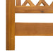Tuin Hangbank Naturel 110 x 56 x 58 cm Massief Acaciahout