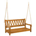 Tuin Hangbank Naturel 110 x 56 x 58 cm Massief Acaciahout