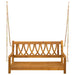 Tuin Hangbank Naturel 110 x 56 x 58 cm Massief Acaciahout