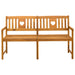Tuinbank Naturel 150 x 55,5 x 90 cm Massief Acaciahout