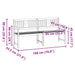 Tuinbank Naturel 180 x 55,5 x 90 cm Massief Acaciahout