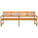 Tuinbank Naturel 220 x 55,5 x 90 cm Massief Acaciahout