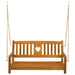 Tuin Hangbank Naturel 110 x 56 x 58 cm Massief Acaciahout