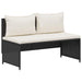 Buiten bankenset 4 -Seater 4 st 55 x 30 x 39 cm Rechthoekig
