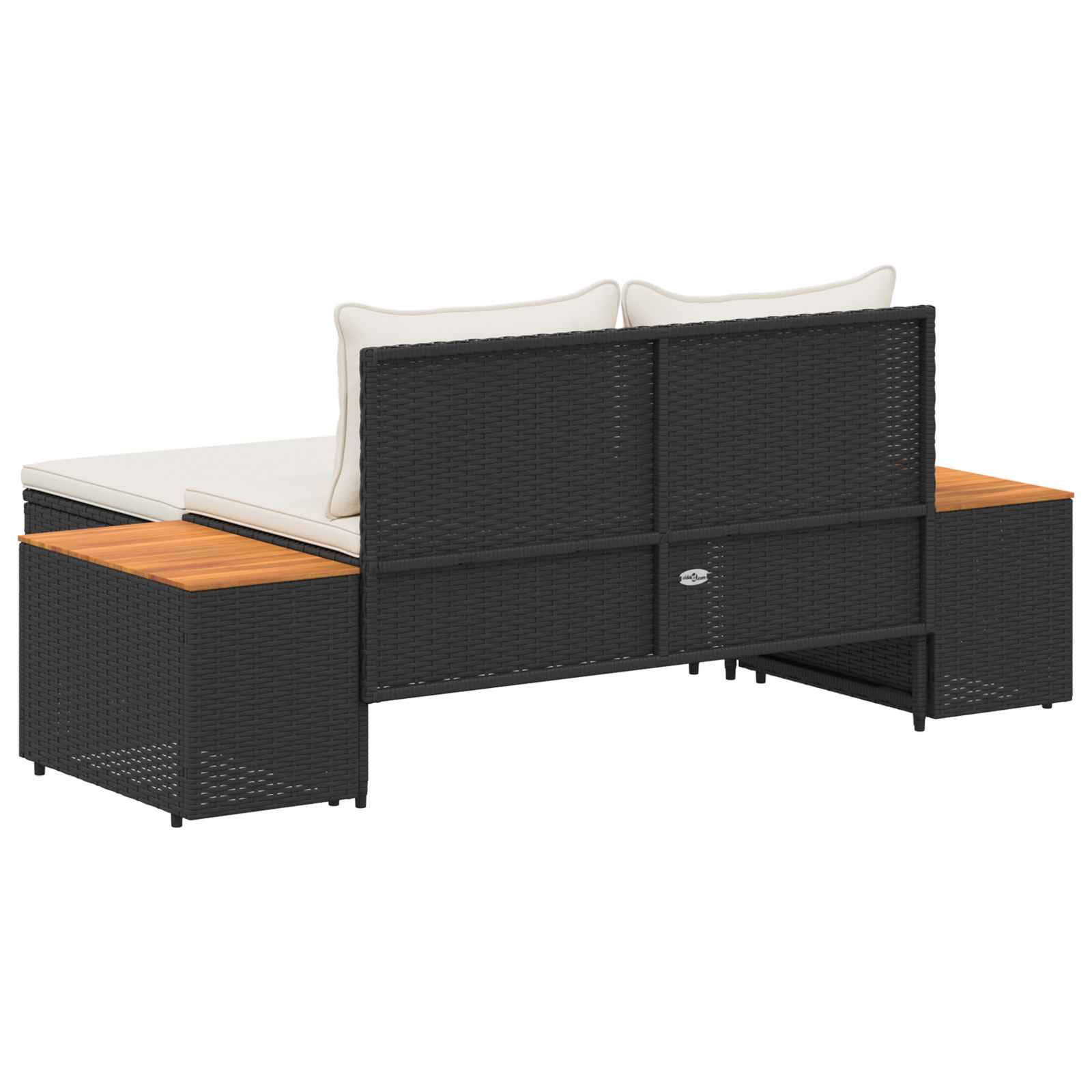 Buiten bankenset 4 -Seater 4 st 55 x 30 x 39 cm Rechthoekig