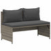 Buiten bankenset 4 -Seater 4 st 55 x 30 x 39 cm Rechthoekig