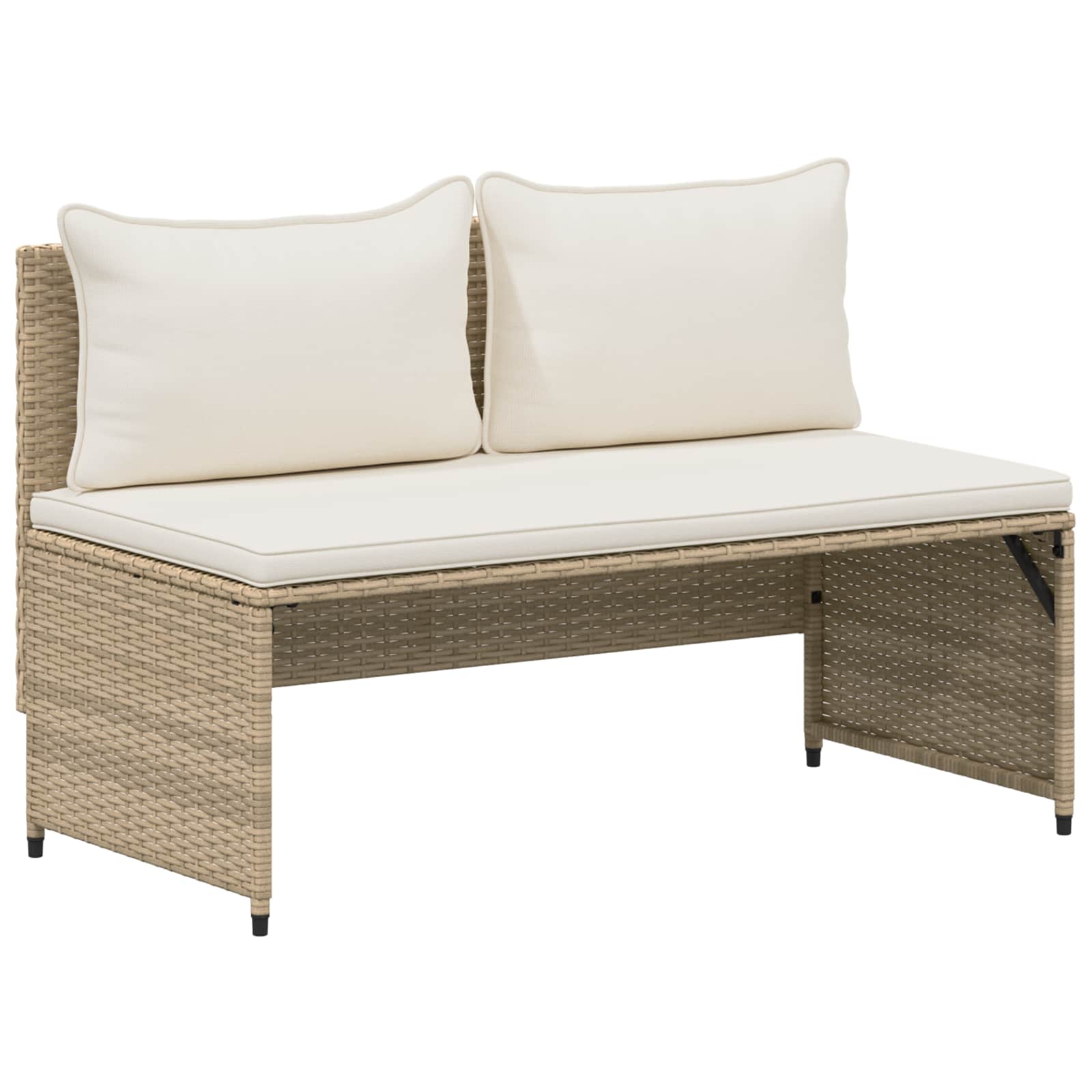 Buiten bankenset 4 -Seater 4 st 55 x 30 x 39 cm Rechthoekig