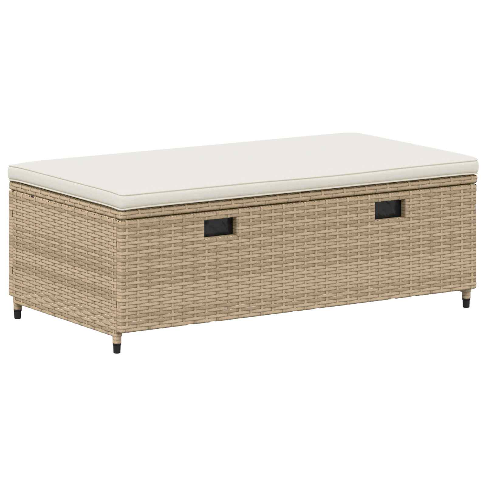 Buiten bankenset 4 -Seater 4 st 55 x 30 x 39 cm Rechthoekig