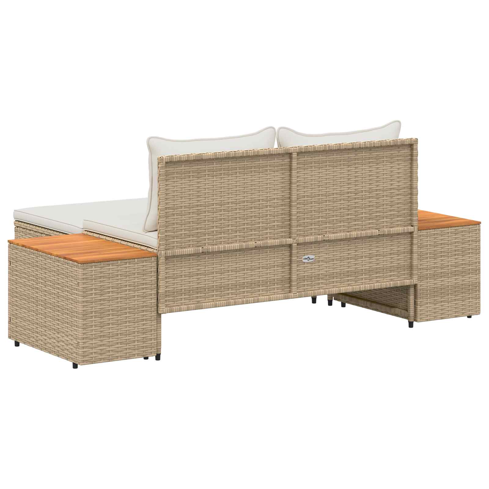 Buiten bankenset 4 -Seater 4 st 55 x 30 x 39 cm Rechthoekig