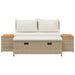 Buiten bankenset 4 -Seater 4 st 55 x 30 x 39 cm Rechthoekig