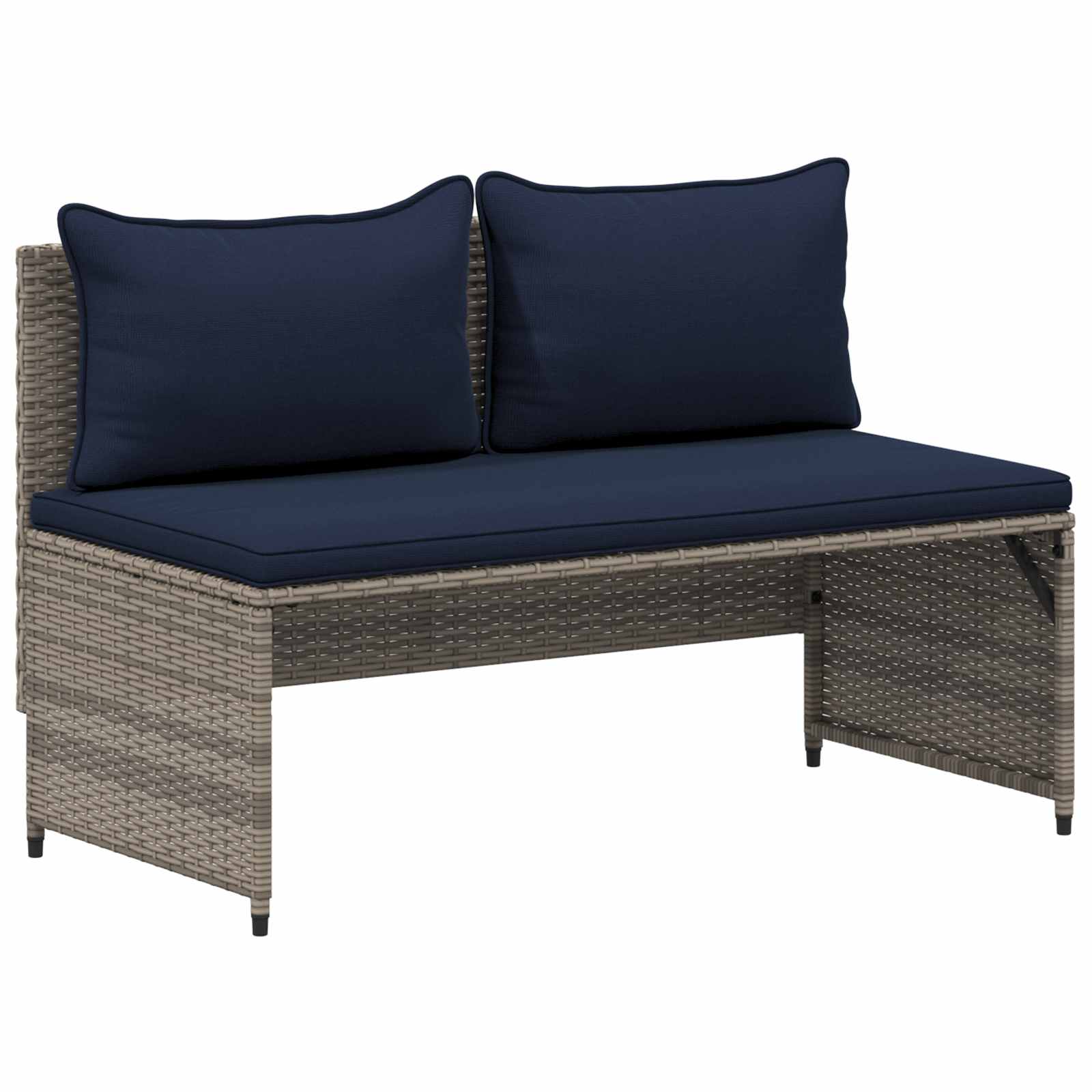 Buiten bankenset 4 -Seater 4 st 55 x 30 x 39 cm Rechthoekig