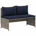 Buiten bankenset 4 -Seater 4 st 55 x 30 x 39 cm Rechthoekig