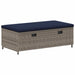 Buiten bankenset 4 -Seater 4 st 55 x 30 x 39 cm Rechthoekig