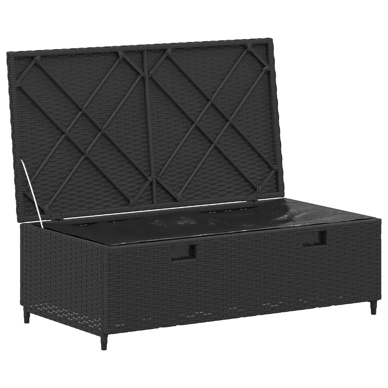 Buiten bankenset 4 -Seater 4 st 55 x 30 x 39 cm Rechthoekig