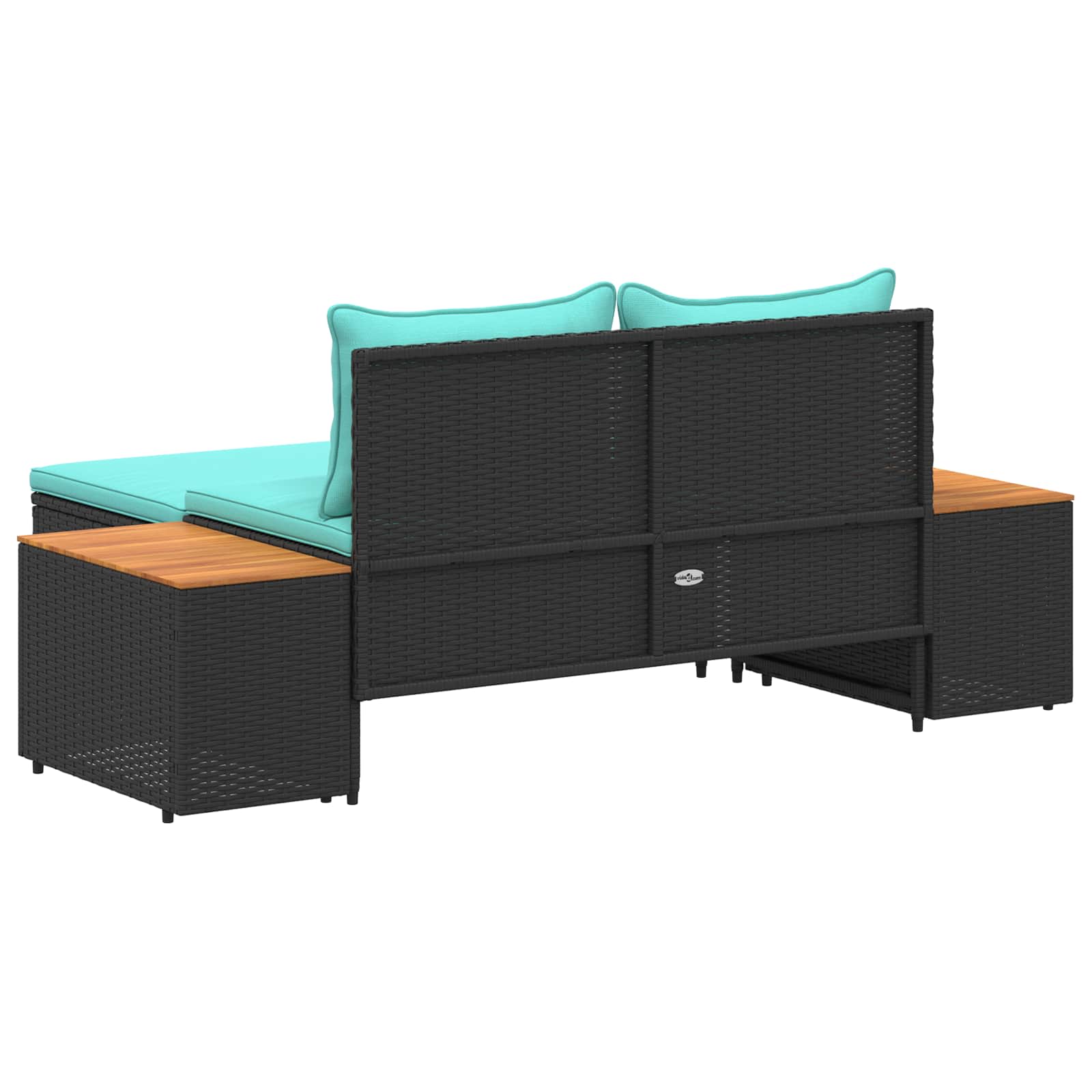 Buiten bankenset 4 -Seater 4 st 55 x 30 x 39 cm Rechthoekig